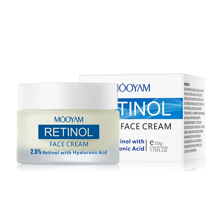 MOOYAM Retinol Cream Anti Aging Remove Wrinkles Facial Hyaluronic Acid Tightening Lifting Neck Firming Face Cream