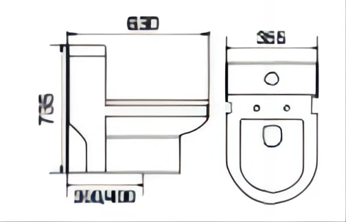 Custom inodoro largo S-Trap Hospital Concealed Cistern Washroom Close Coupled Commercial Toilets Concealed Flush Tank Toilet