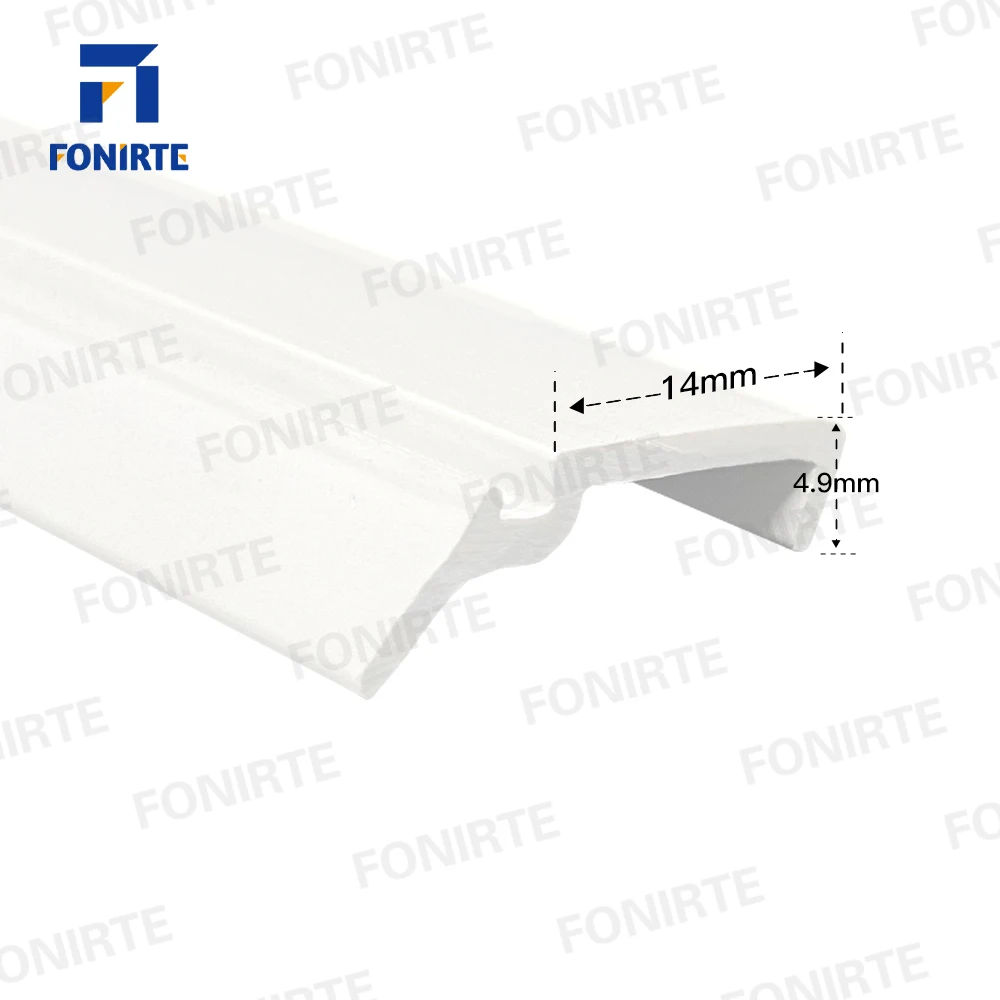 American style Fonirte Lead free pvc profil extruded plastic profile to make Hung Tilt window