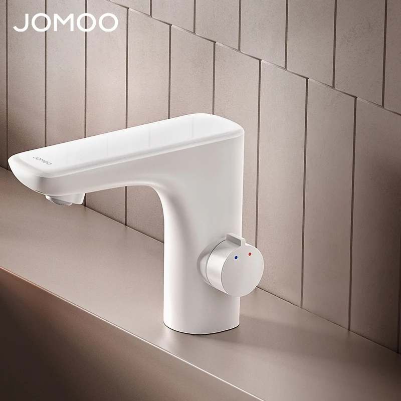 JOMOO H2 Health Vanity Basin Automatic Faucet Touch Free Bathroom Daul Sensor Lead-free Water Tap Mixer Faucet