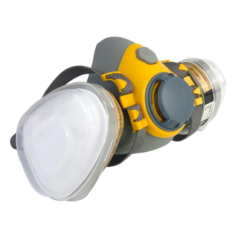 ANT5ppe Comfortable Dust-Preventing Reusable Gas Filter Face Shield with Filter Protection for Dusty Environments
