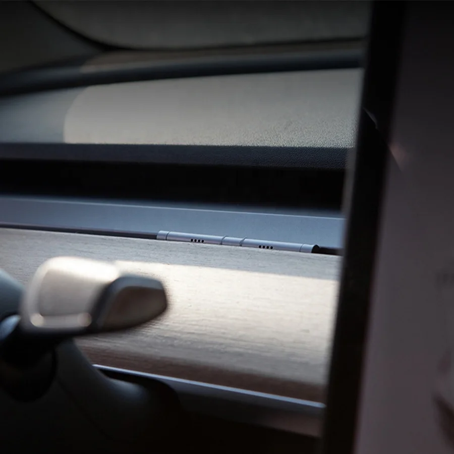 Car Interior Accessories Aluminum Alloy Air Outlet Car Aromatherapy Air Freshener For Tesla Model 3 Model Y