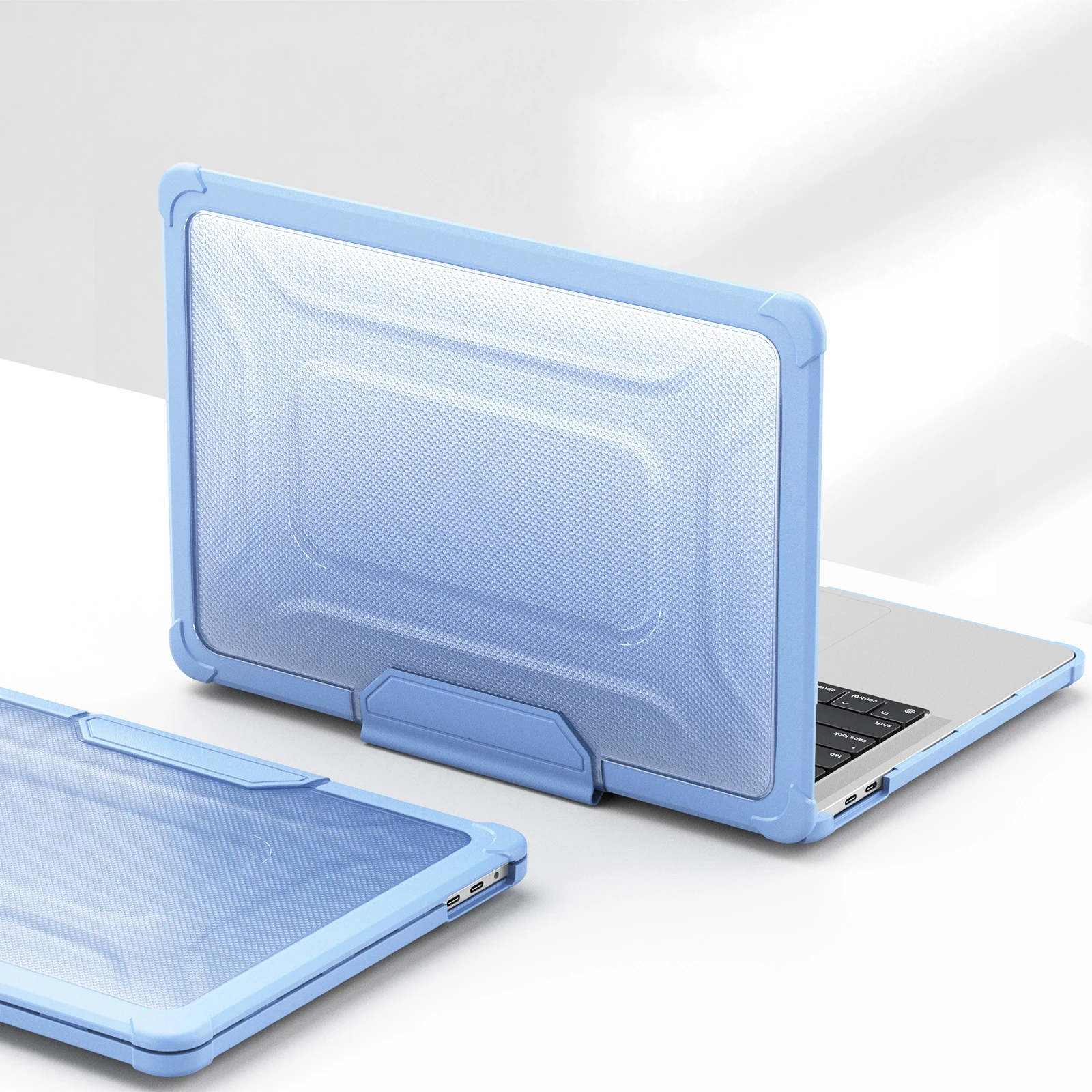 Case For Mac Book pro 13  2018/2020/2022 A2338 M1/M2 A2289 A2251 A2159 A1989 A1706 A1708 Clear Case Light Stand Protective