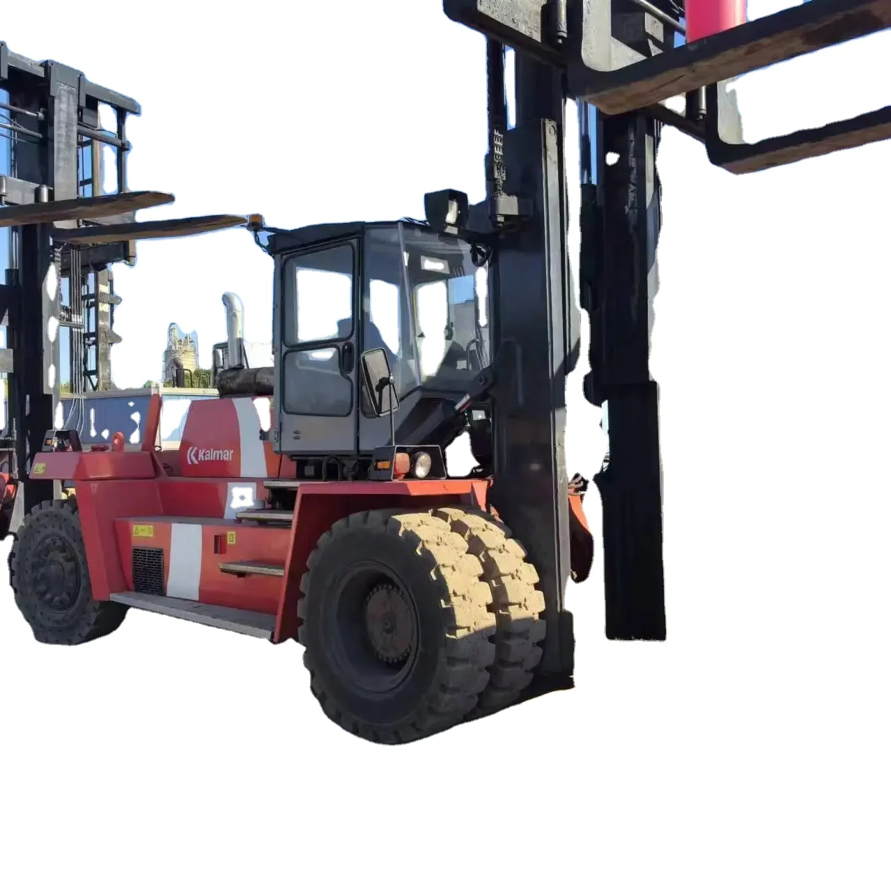 Used Kalmar container reach stacker 25tons container delivery original Kalmar forklift 25 ton used forklift