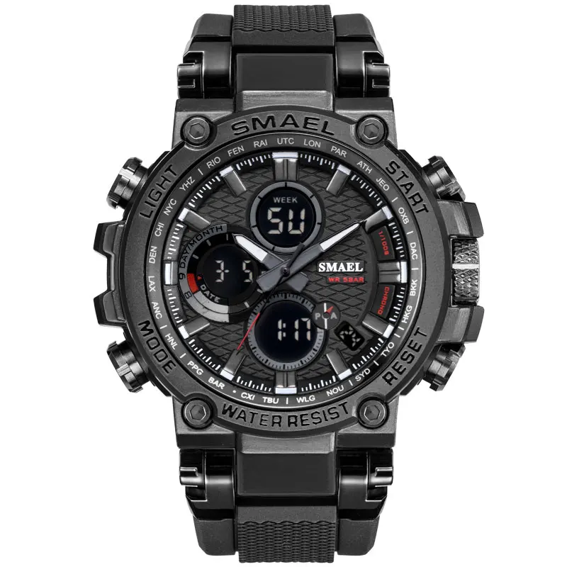 SMAEL 1803 digital watch water proof branded sports watch jam tangan mens style watches