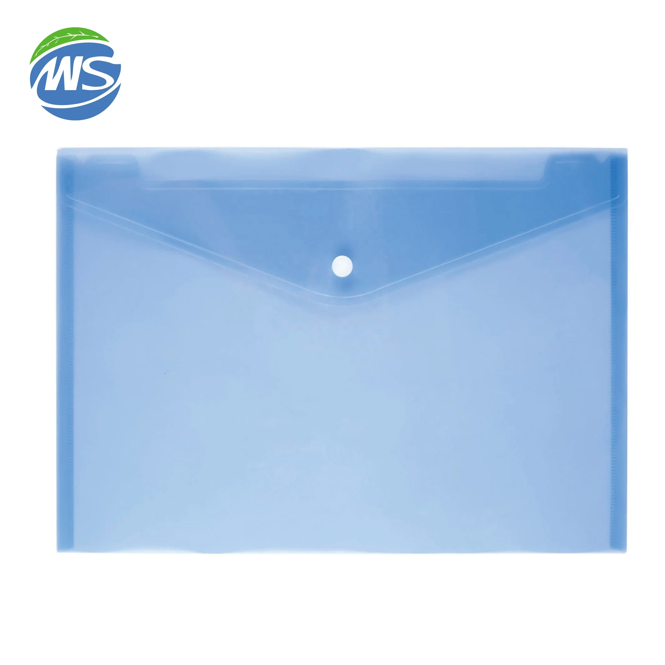 Прозрачная пластиковая папка-конверт A4 для