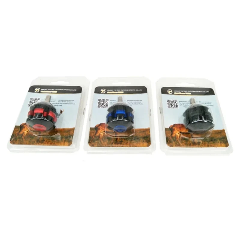 1Pcs Archery Stackable Bow Stabilizer Ball Reduce Shock Absorber Balance Bar Vibration Damper for Recurve Compound Bow