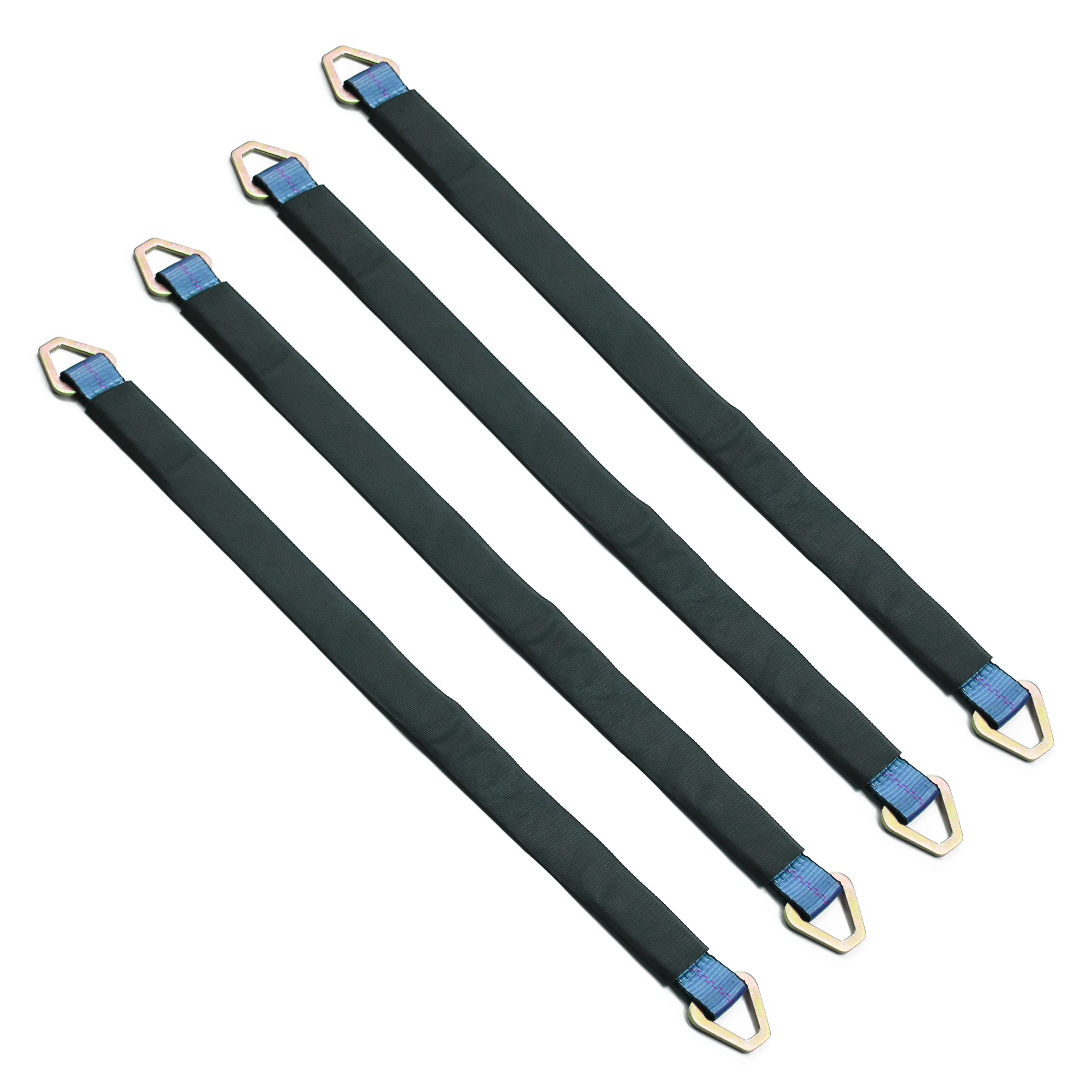 2inch X 36ft Yellow Red Blue Purple Orange Sliding Sleeve Tie Down 10000lbs Wheel Lashing Strap Belt Strap 4 Axle Straps