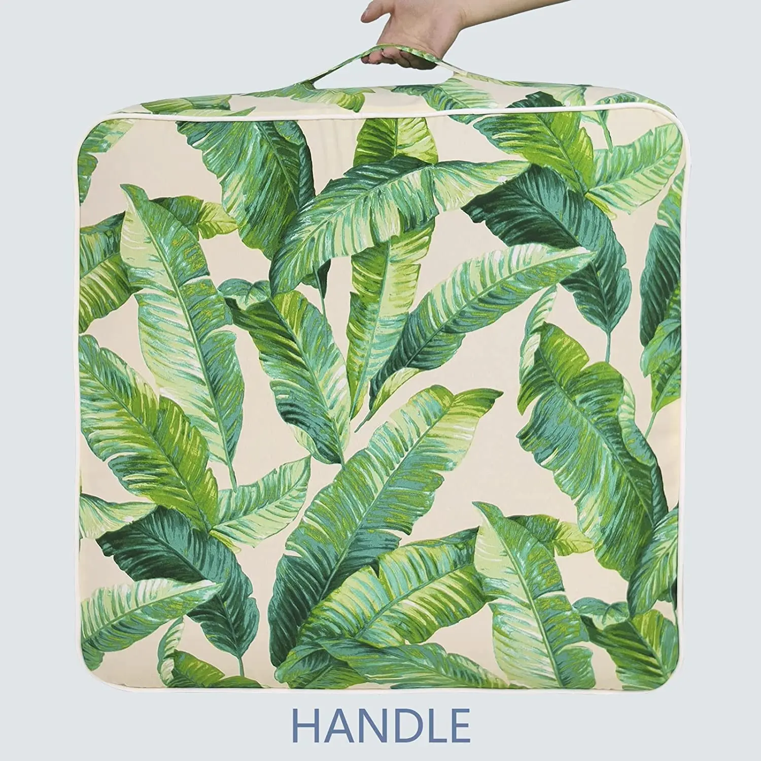 AOYATEX Indoor and Outdoor Square Inflatable Air Ottoman