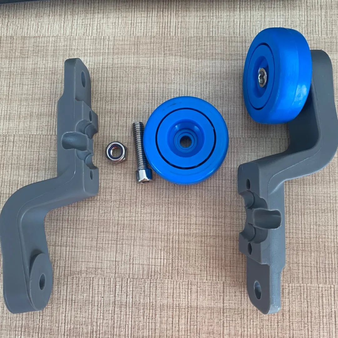 trolley wheel T-track overhead hanging conveyor chicken slaughter line