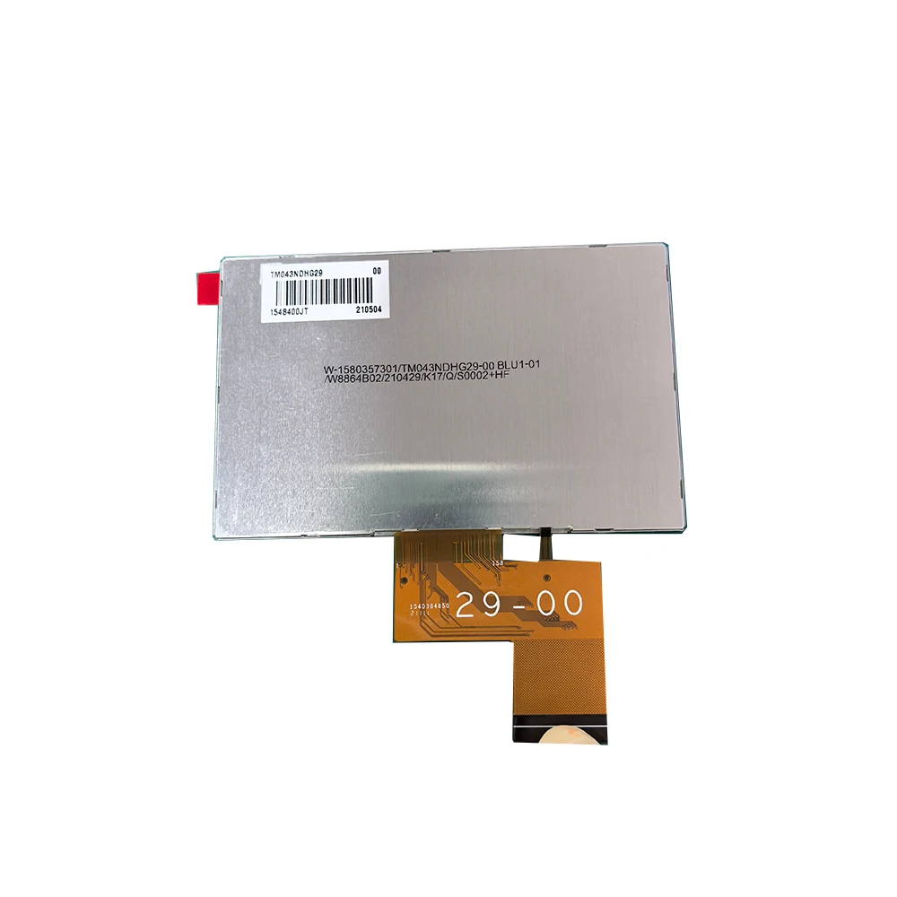 Tianma TM043NDHG29-00 4 3 дюймов 480x272 WQVGA промышленное оборудование Ручной PDA RGB интерфейс широкая температура TFT ЖК-модуль