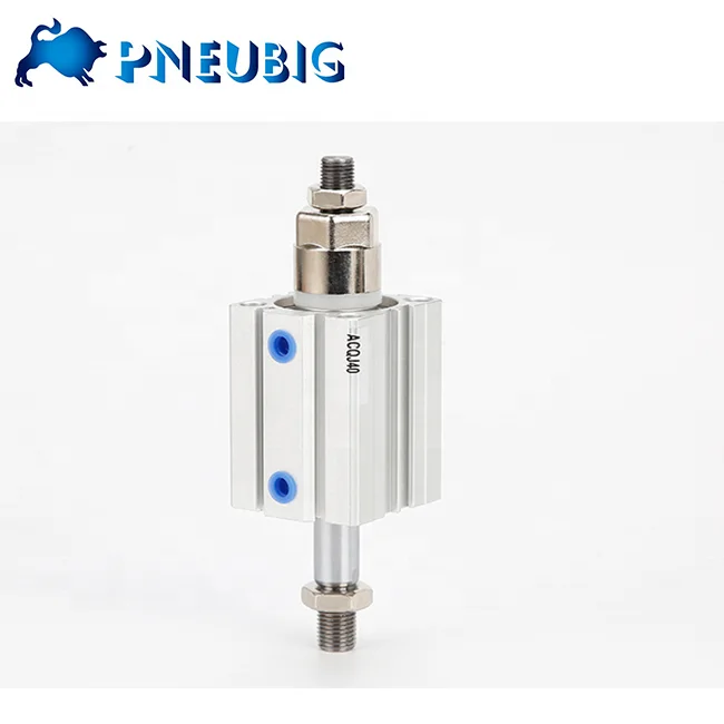 Детали машинки для маски ACQD ACQJ ACQ ACQ20X20-S-B ACQJ 40, Компактный цилиндр пневматического тонкого типа с регулируемым ходом