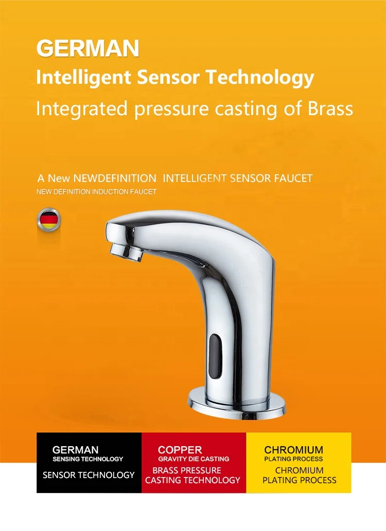 2022 wholesale Automatic Water Tap Infrared Faucet sus304  Smart Water Faucet