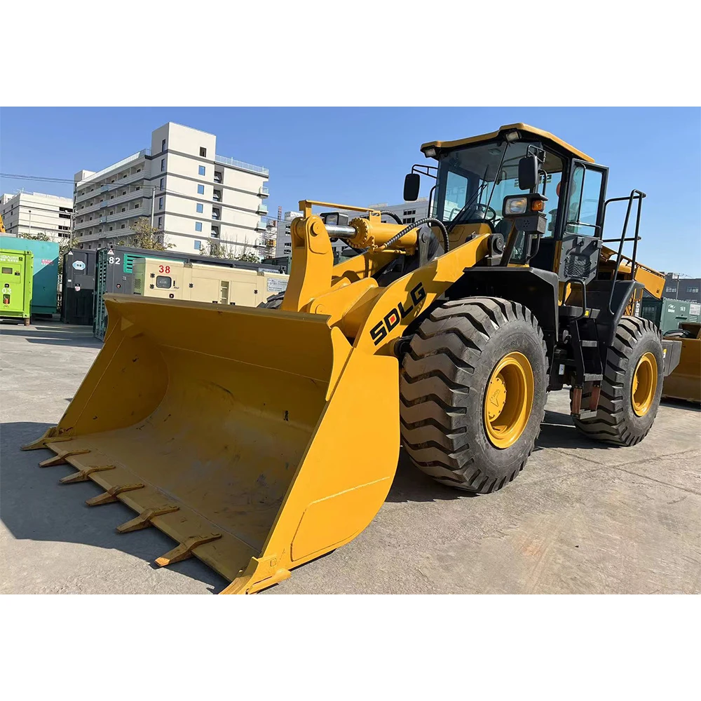Good Performance Second-Hand SDLG LG956L Construction Small Mini Skid Steer Used Front Wheel Loader