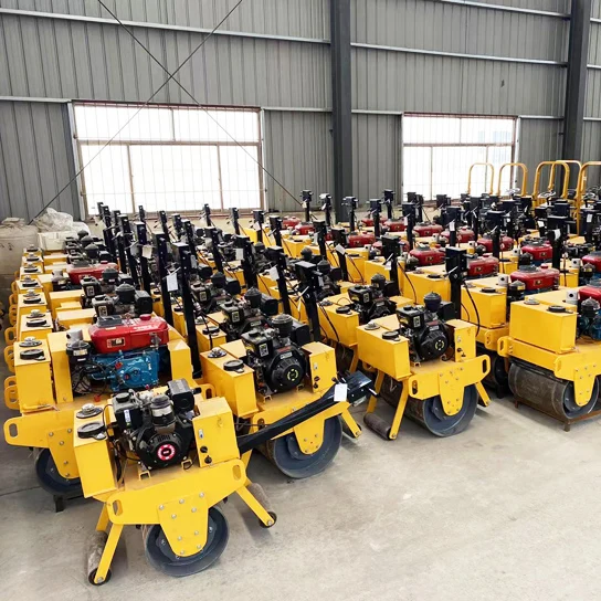 Manufacturer Factory Price Small Vibratory Mini Compactor Road Roller /Diesel Roller/Gasoline Roller