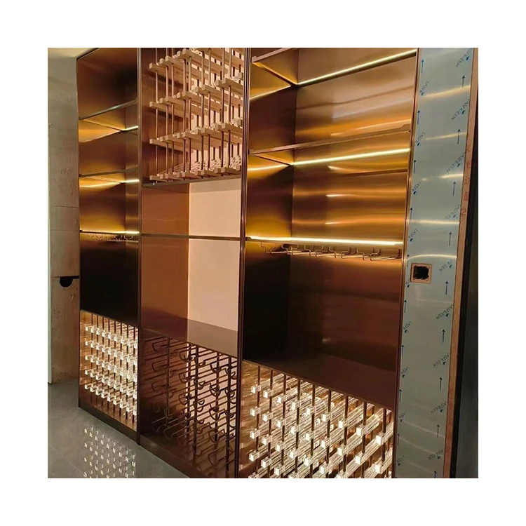 Холодильное оборудование отель большой нержавеющей стали кулер системы Размер винный шкаф