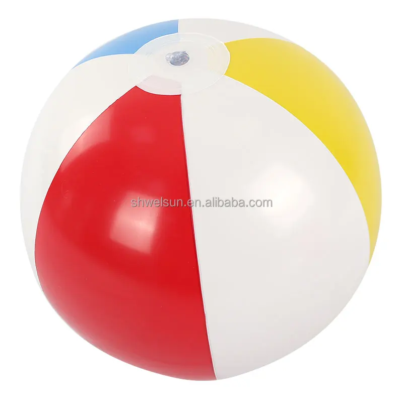 2022 New Design Eco Friendly Colorful PVC Inflatable Glossy Panel Ball