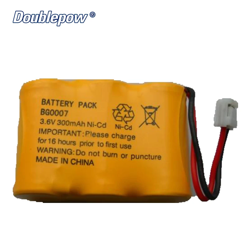 3 6 V 2000mah NiMH перезаряжаемый аккумулятор с