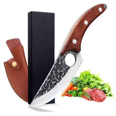 High Carbon Steel Japan  butcher knife set Japanese meat knife for  butcher knife with PU case and gift box package