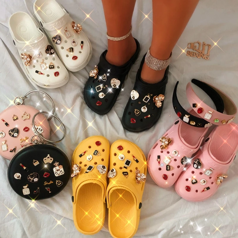 2021 New EVA Beach  Slippers Womens Clogs Sandals  Summer Sandalias  Girls Cute Slides Sandels  Womens Clogs Casua Sandals Shoes