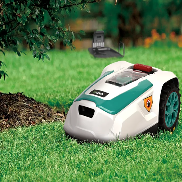 2023 GPS High Quality Intelligent Robotic Lawnmower Grass Cutting Robotic Mowers Electric OEM IP 67 20v App Controlled Model 0cc