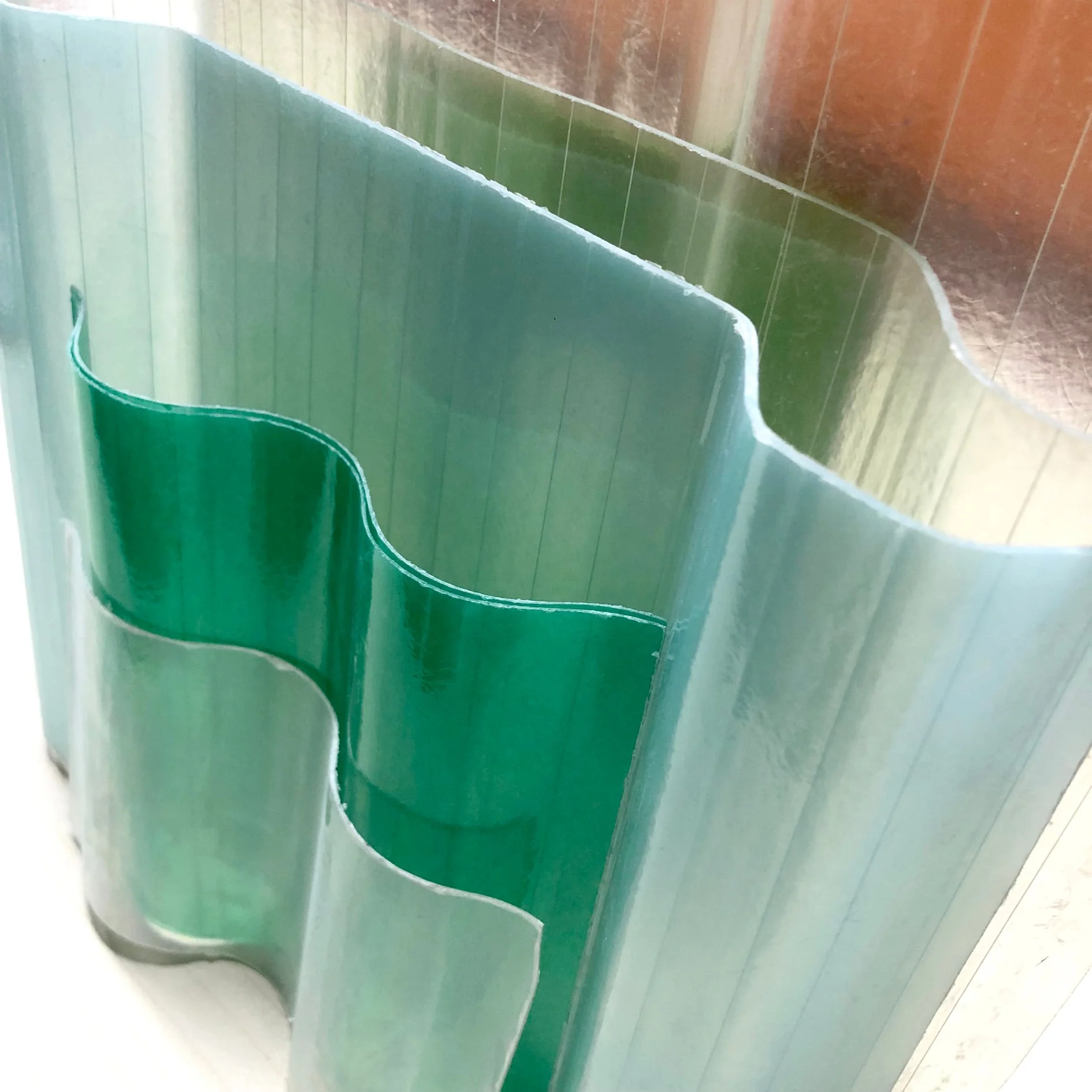 Multi function Easy to operate FRP Fiberglass Reinforced Polyester Corrugated Roofing profile panels production machine