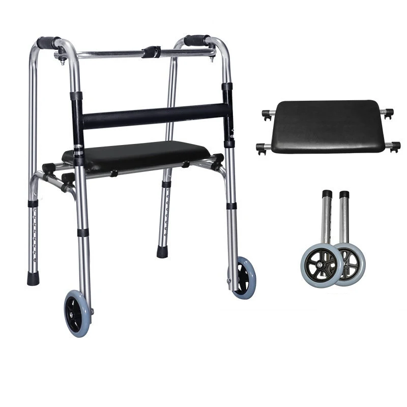 Рулонные складные реабилитационные приспособления для прогулок пожилых людей из алюминиевого сплава