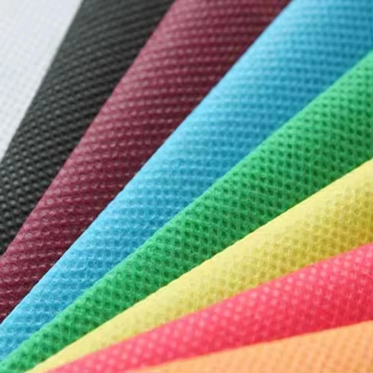 Factory Custom Eco-friendly Reusable Water Absorbent 100% PP Spunbond Non Woven Fabric For Nonwoven Bag