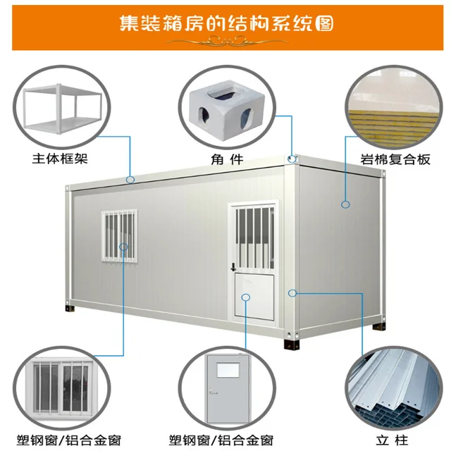 Custom Made Modern Designs Luxury Modular Flat Pack Container Houses Industrial Prefabricated Homes