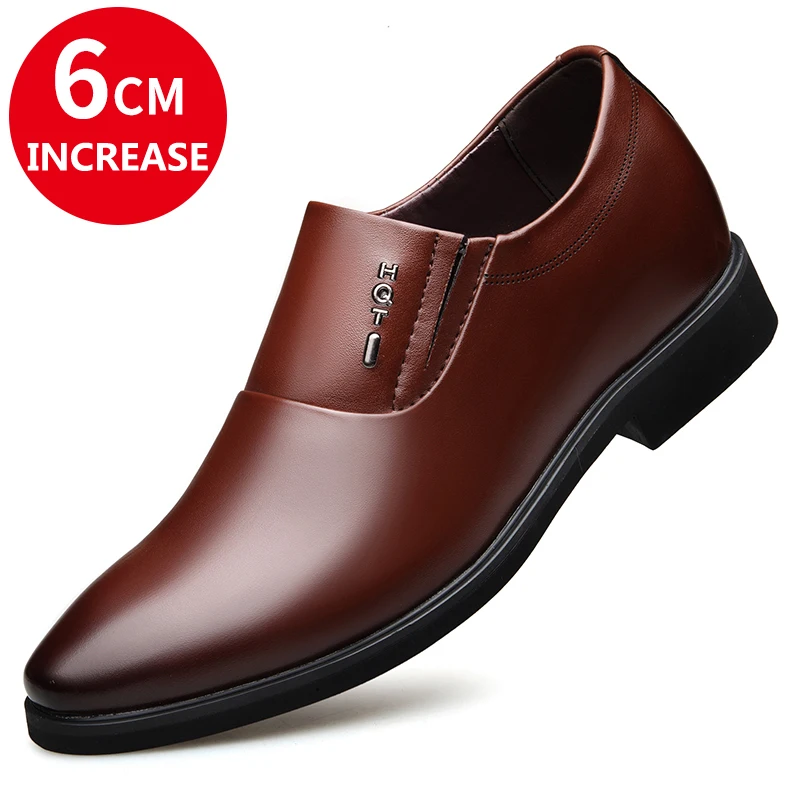 High Quality Business Invisible Height Increase Shoes Men