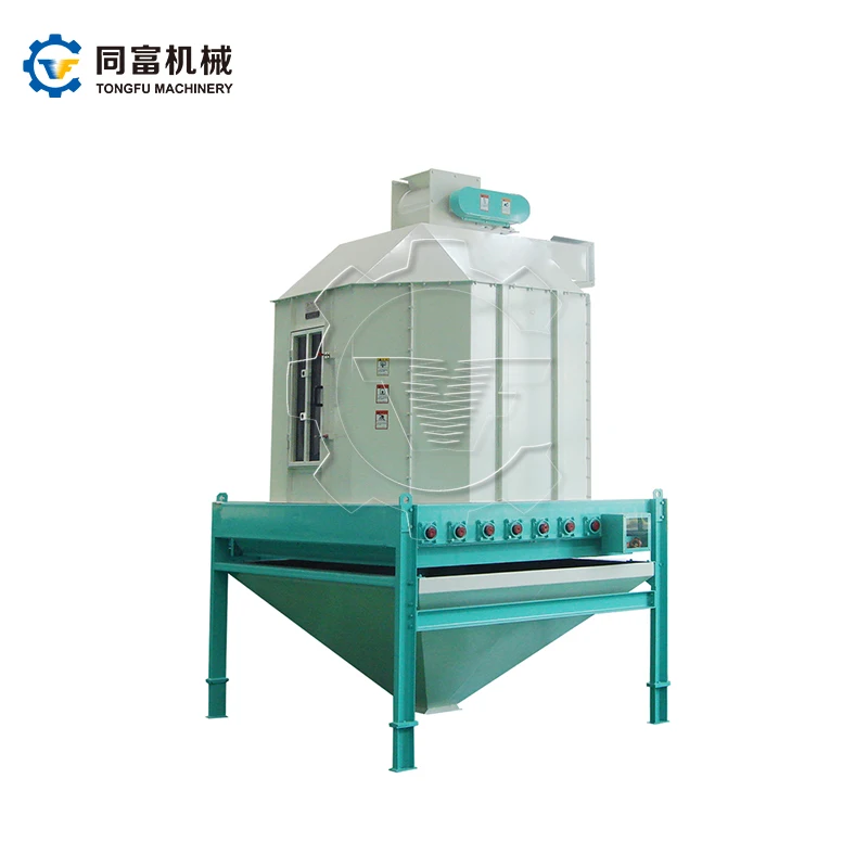 Energy Saving Biomass Counter-Flow Pellet Cooler