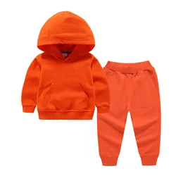 Kids Fall Clothing 2022 Toddler Boy Clothes Kids Custom Hoodie Set Clothing Set Boys Two Piece Set Toddler Autumn Kids Tracksuit