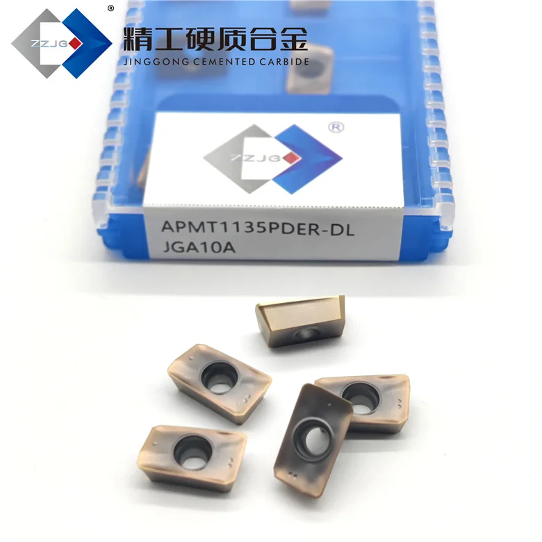 ZZJG APMT1135PDER-DL JGA10A вставки карбида Токарные в