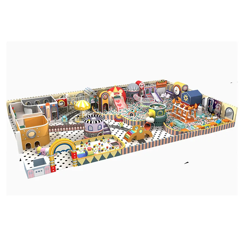 Children Good Design Playground Various Theme Equipment Safety Kids Self Wonderful Toys Park Indoor Playground for Kids