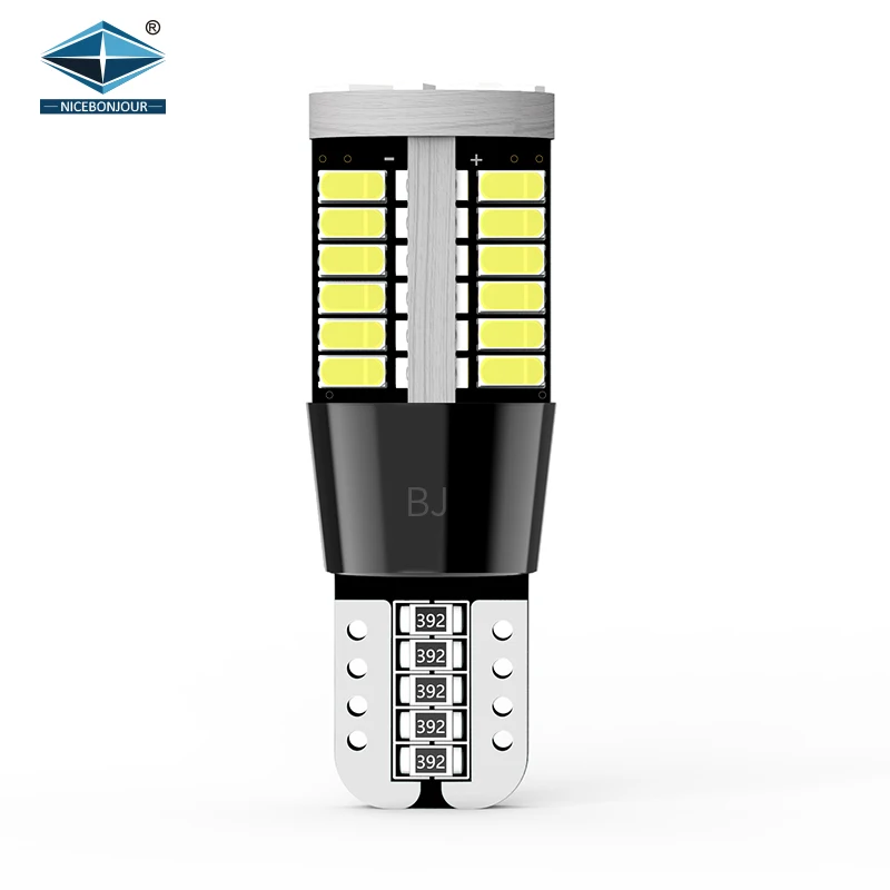 Auto Lighting Systems T10 Strobe 12V W5W Bulb 12V Canbus Flash Car Light Led