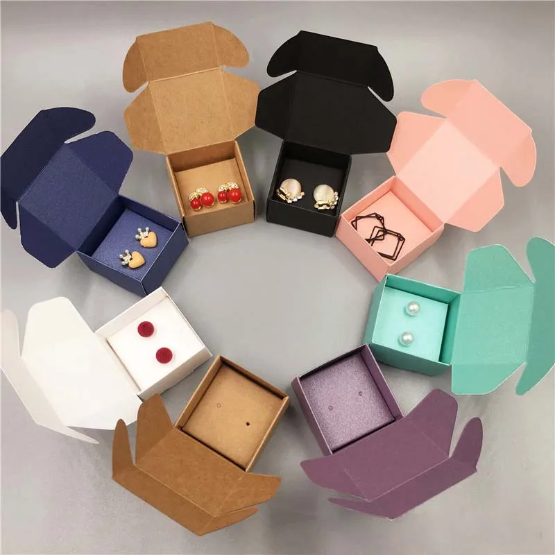 
Custom Luxury Black White Paper Jewelry Bracelet Box With Black Foam 