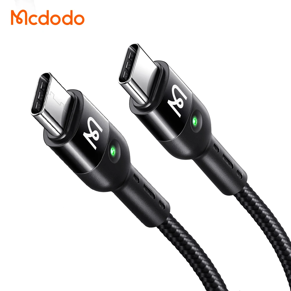 Mcdodo Type C to Type c Fast Charging Coil Cable 60W Fast Charging Spring USB C Cable for Samsung/Huawei/Xiaomi/oppo/vivo