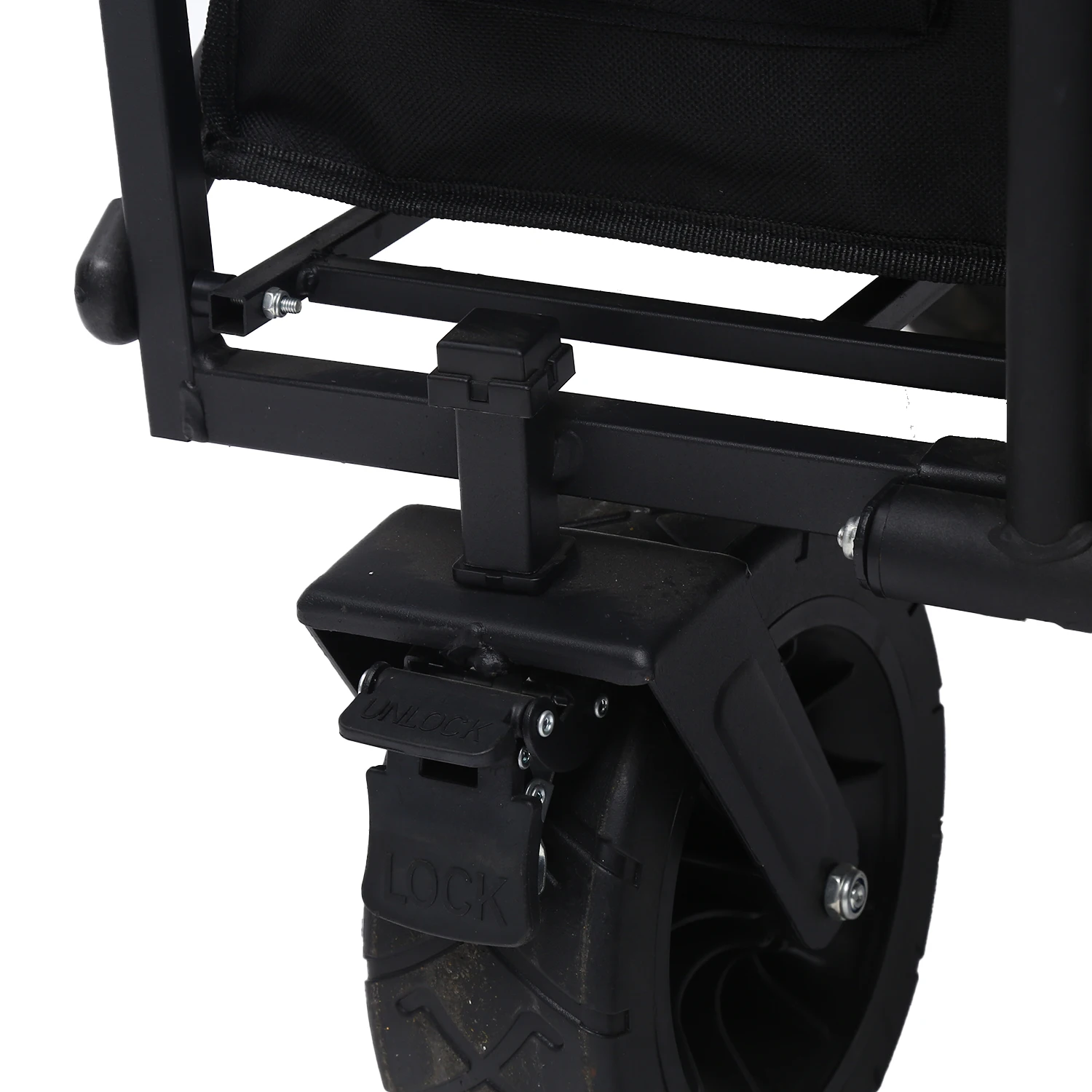 Portable Picnic And Camping Folding Trolley Mesh Structure  Shopping Storage Tools Camping Trolley