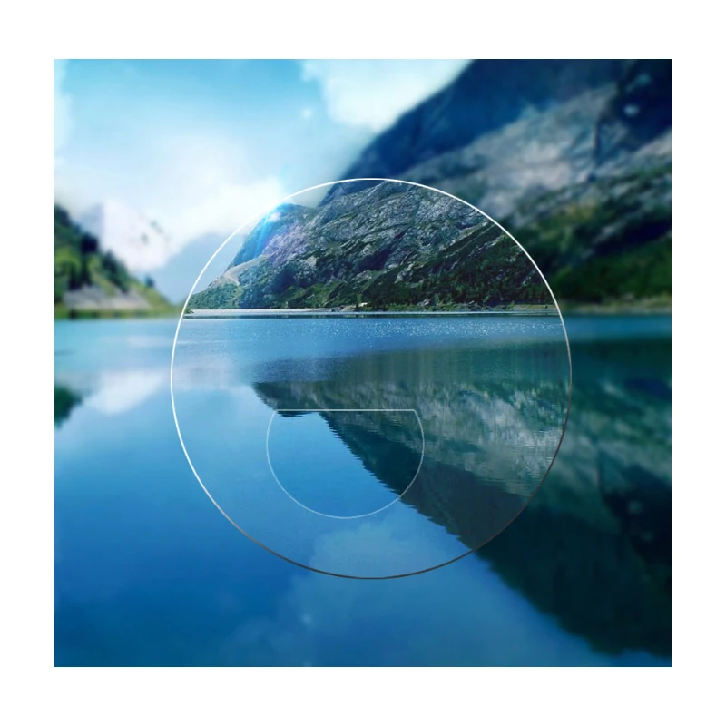 1.56 ~1.67 progressive multifocal lens, intelligent zoom lens, resin far and near dual-use eyeglass lens