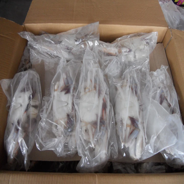 factory direct fat cut ghost crab big size Frozen Crab raw material block in stock