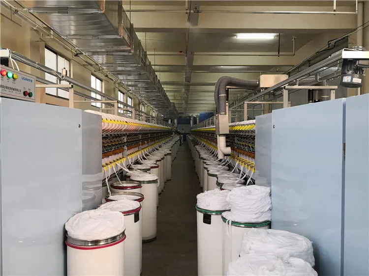 3s bleached white white good evenness regenerated blended cotton woven yarn