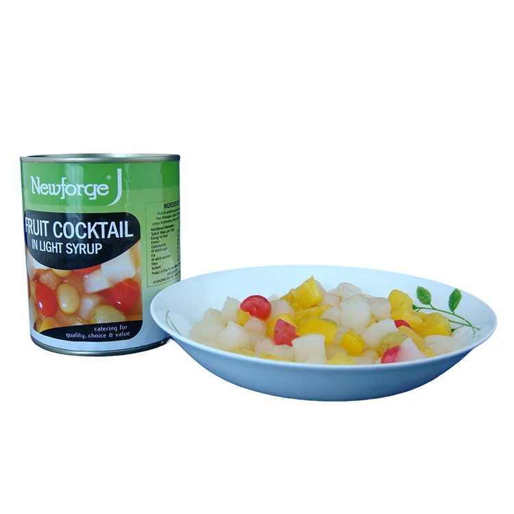 New Crop Can Food Canned Mix Fruit Cocktail in Syrup