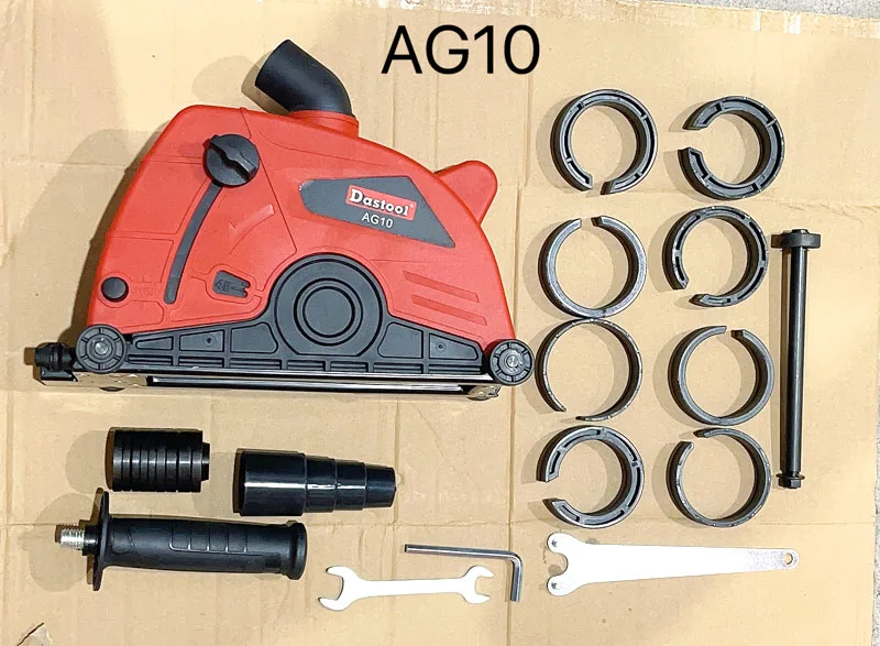 Dastool 180mm Double Use Angle Grinder Spare Parts Strong Plastic Dust Shroud  7 Inch Dust Cover For Cutting