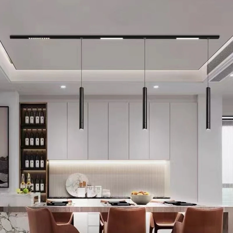 DGLUX High Quality Magnetic LED Track Rail System 48V Aluminum Magnetic Track Light Profile