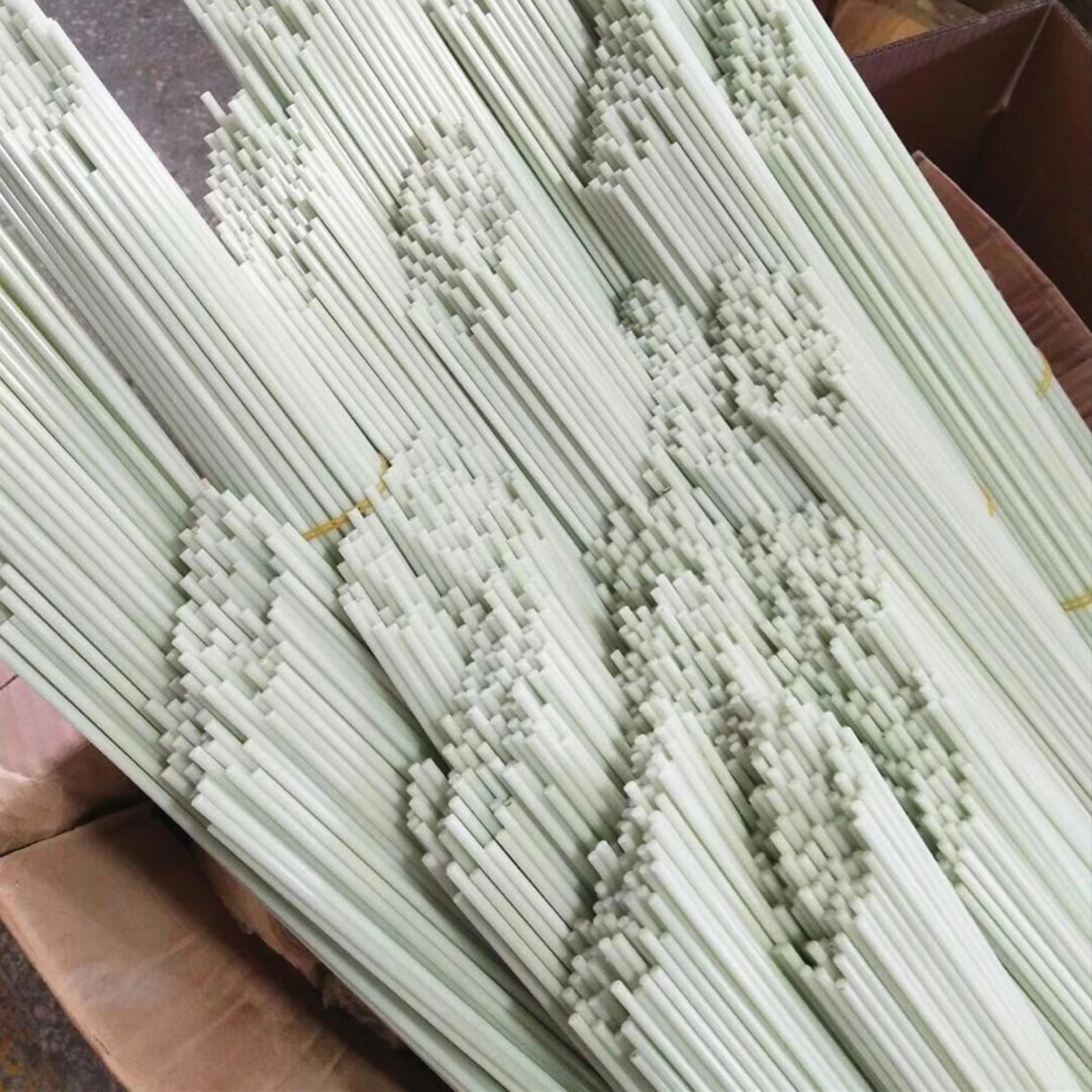 10mm Nature White Composite FRP GRP Fiberglass Rod