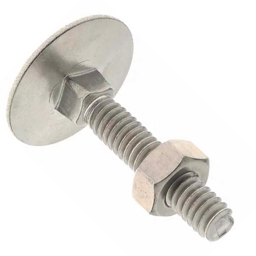 Bucket Belt Elevator Bolt M6 Customized Carbon Steel Stainless Steel 304 316 Flat Head Fanged Elevator Bolt
