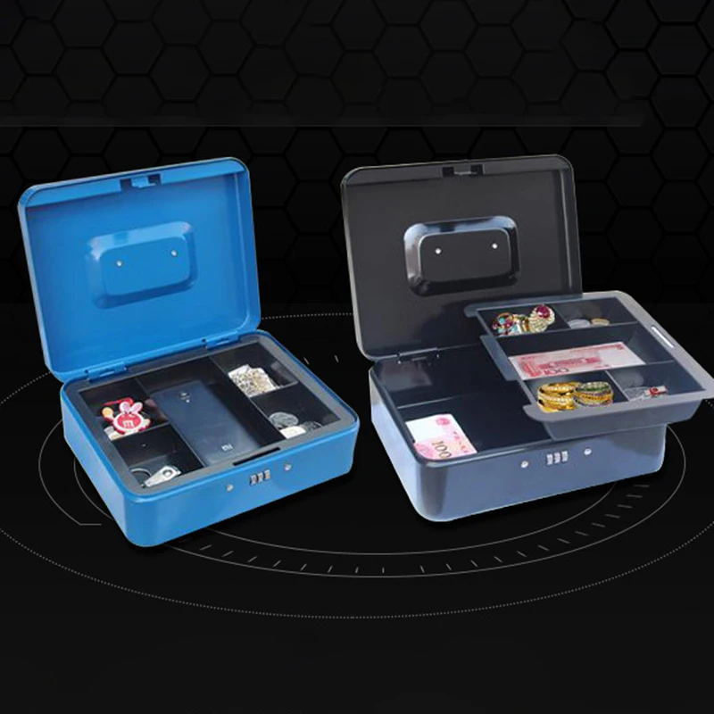Factory 12 Inch Steel Safe Box with Combination Lock Home Safety Key Deposit Safe for Secure Storage