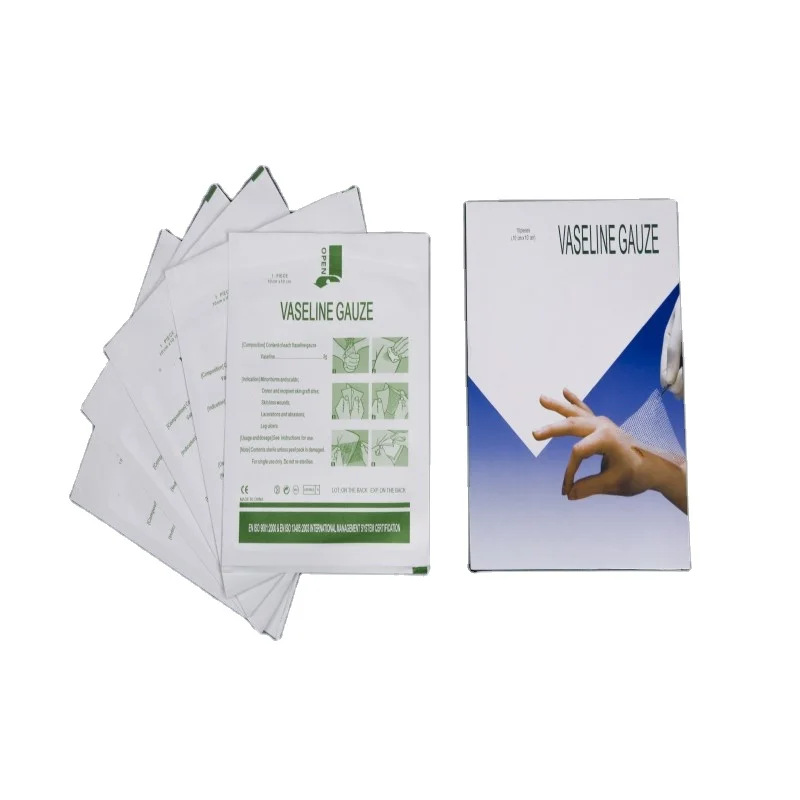YD743-3 новый продукт хлопчатобумажная ткань повязки стерилизовать марля медицинская марлевая повязка в штучной упаковке вазелин марлевые штук