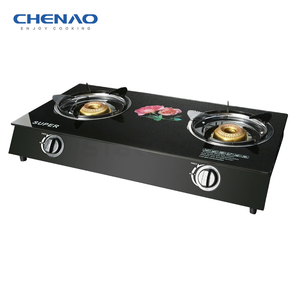 2 Burner Apartment Size Gas Stove With Explosion-proof  Panel