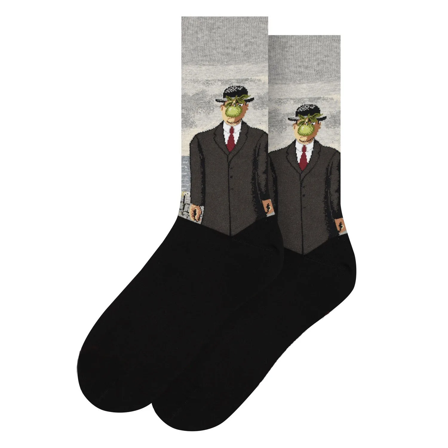 Модные хлопковые шикарные масляные женские носки Magritte